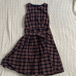 Tartan plaid dress